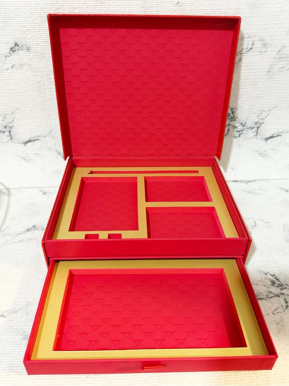 Prada Red Box for Storage / Decor Emopty - Picture 1 of 15